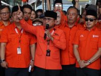 Partai Gerakan Rakyat resmi mendaftarkan diri sebagai partai politik ke Kementerian Hukum (Kemenkum) RI. (Dok.ist)