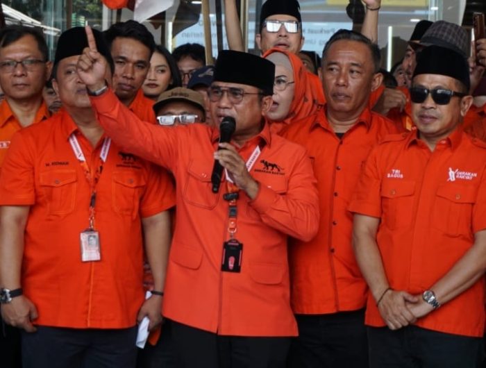 Partai Gerakan Rakyat resmi mendaftarkan diri sebagai partai politik ke Kementerian Hukum (Kemenkum) RI. (Dok.ist)