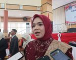 Ketua DPRD Bone, Andi Tenri Walinonong usai dilantik di Ruang Rapat Paripurna Kantor DPRD Bone, Kamis 31 Oktober 2024. (Dok. RRI)