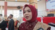 Ketua DPRD Bone, Andi Tenri Walinonong usai dilantik di Ruang Rapat Paripurna Kantor DPRD Bone, Kamis 31 Oktober 2024. (Dok. RRI)