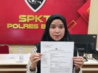 PPPK paruh waktu bernama Yuli yang dianiaya Ketua DPRD Bone melapor. (Dok.ist)