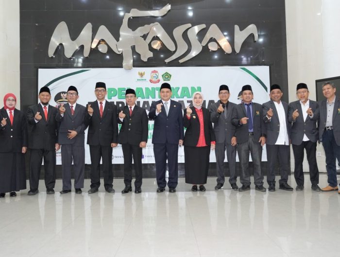 Wali Kota Munafri Lantik BAZNAS Makassar, Instruksikan Kelola Zakat Berbasis Data