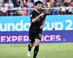 Pemain Timnas Malaysia Paulo Josue merayakan gol atas Myanmar di laga pertama Grup B Piala AFF 2026 di Stadion Thuwunna. Yangon, Sabtu (25/7/2026). (aseanutdfc.com)