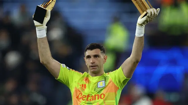 Emiliano Martinez. (AFP)