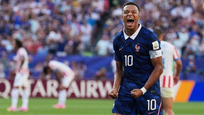 Kylian Mbappe. (REUTERS)
