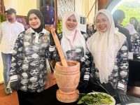 Daun Ubi Tumbuk dan Sayur Tuttu, Melinda Aksa Temukan Harmoni Rasa Sumut-Sulsel di APEKSI 2026
