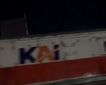 video yang memperlihatkan kereta api melintas di Mengkreng, Kediri (Dok.ist)