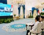 Presiden Prabowo Subianto secara resmi memulai groundbreaking Proyek Strategis Nasional (PSN) Liquefied Natural Gas (LNG) Abadi Masela pada Kamis, 16 Juli 2026. (Setpres)
