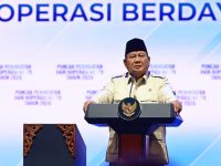 Presiden Prabowo Subianto di Puncak Peringatan Hari Koperasi ke-79 Tahun di Indonesia Arena, Jakarta, pada Minggu (12/7/2026). (BPMI Setpres)