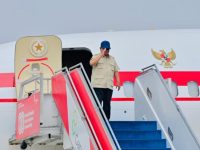 Presiden Prabowo Subianto bertolak menuju Provinsi Jawa Timur dalam rangka kunjungan kerja pada hari Jumat, 17 Juli 2026. (Setpres)