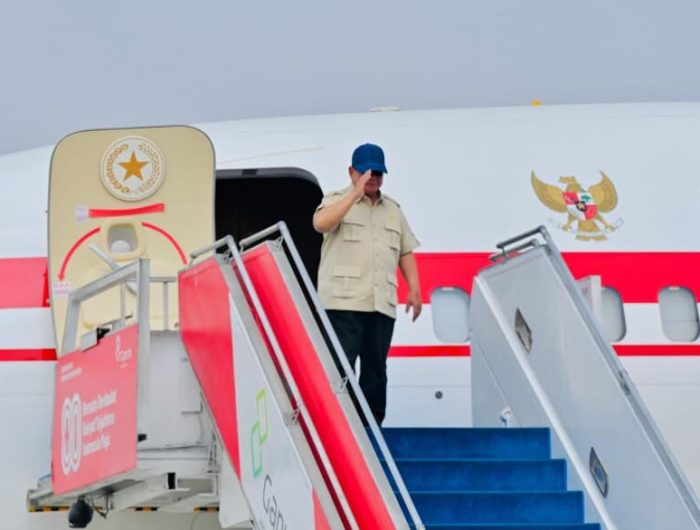 Presiden Prabowo Subianto bertolak menuju Provinsi Jawa Timur dalam rangka kunjungan kerja pada hari Jumat, 17 Juli 2026. (Setpres)