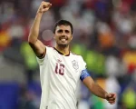 Kapten Timnas Spanyol sekaligus pemain terbaik Piala Dunia 2026, Rodri. (AFP)