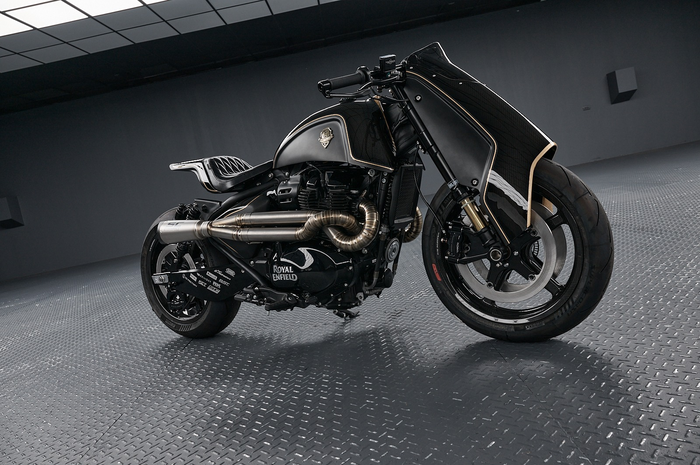 Bentuk dan desain Royal Enfield Shotgun 650 x Rough Crafts. (ROYAL ENFIELD)