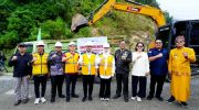 Sentuh Jalur Rawan Longsor, Gubernur Sulsel Ground Breaking Ruas Rantepao-Pangala-Baruppu