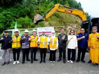 Sentuh Jalur Rawan Longsor, Gubernur Sulsel Ground Breaking Ruas Rantepao-Pangala-Baruppu