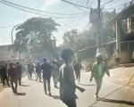 Konstatering lahan sengketa di Borong Raya Makassar ricuh. (Dok.ist)