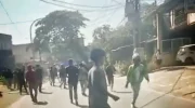 Konstatering lahan sengketa di Borong Raya Makassar ricuh. (Dok.ist)