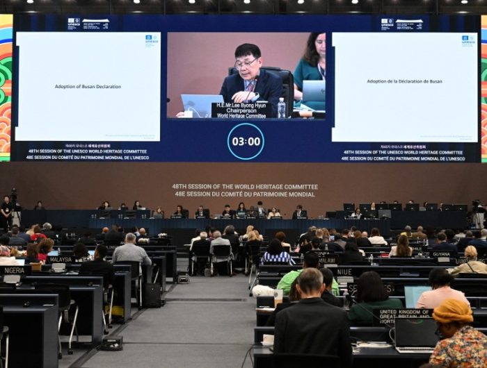 Ketua Sidang Komite Warisan Dunia UNESCO ke-48, Lee Byong Hyun. (Layanan Warisan Korea)