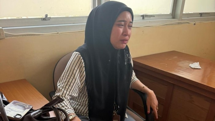 PPPK paruh waktu bernama YNS yang dianiaya Ketua DPRD Bone. (Dok.ist)