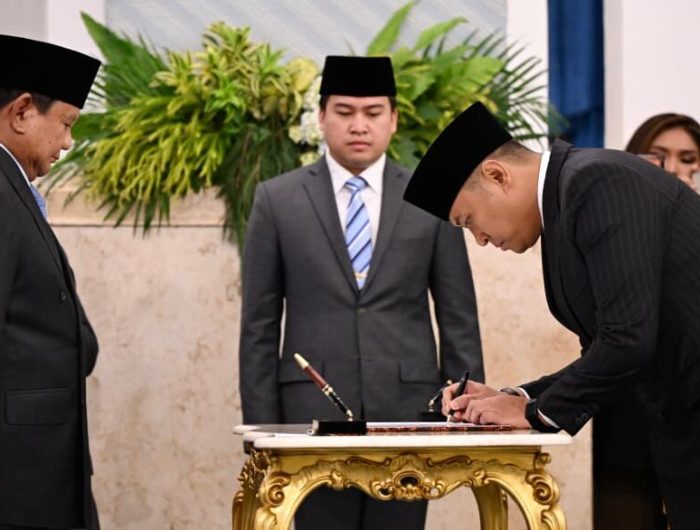 Presiden Prabowo Subianto secara resmi melantik Sudaryono sebagai Kepala Badan Gizi Nasional (BGN) di Istana Negara, Jakarta, pada Rabu, 22 Juli 2026. (Setpres)