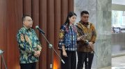 President Director PT Tokopedia, Stephanie Susilo Tepis Isu PHK Massal di Gedung DPR RI pada Senin (6/7/2026. (detikcom)