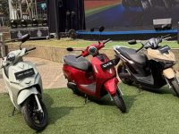 VinFast meluncurkan tiga model motor listrik di Indonesia. (VIVA)