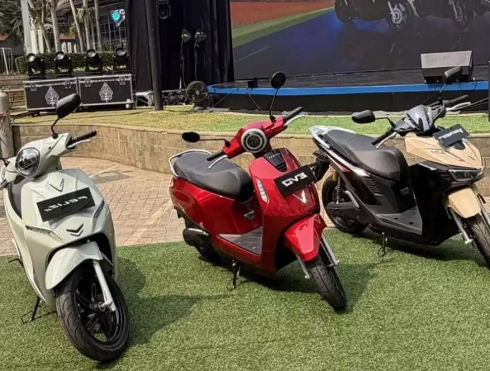 VinFast meluncurkan tiga model motor listrik di Indonesia. (VIVA)