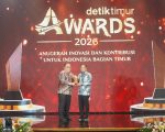 Akselerasi Infrastruktur MYP Antar Gubernur Sulsel Sabet detiktimur Awards