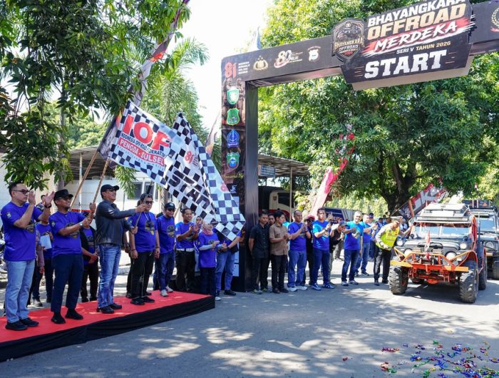 Gubernur Andi Sudirman Lepas 500 Peserta Bhayangkara Off-Road Merdeka Seri V 2026