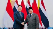 Presiden Prabowo Subianto melakukan pertemuan dengan PM Kerajaan Thailand Anutin Charnvirakul di Istana Merdeka, Jakarta, pada Senin, 3 Agustus 2026. (Setpres)