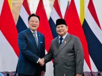Presiden Prabowo Subianto melakukan pertemuan dengan PM Kerajaan Thailand Anutin Charnvirakul di Istana Merdeka, Jakarta, pada Senin, 3 Agustus 2026. (Setpres)