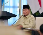 Presiden Prabowo Subianto menggelar pertemuan dengan para pengusaha Kamar Dagang dan Industri (Kadin) Indonesia pusat dan daerah dari seluruh Indonesia di Istana Negara, Jakarta, pada Jumat, 31 Juli 2026. (Setpres)