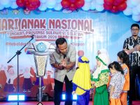 Hari Anak Nasional ke-42, Gubernur Sulsel Dorong Penguatan Generasi Emas Sejak Dini